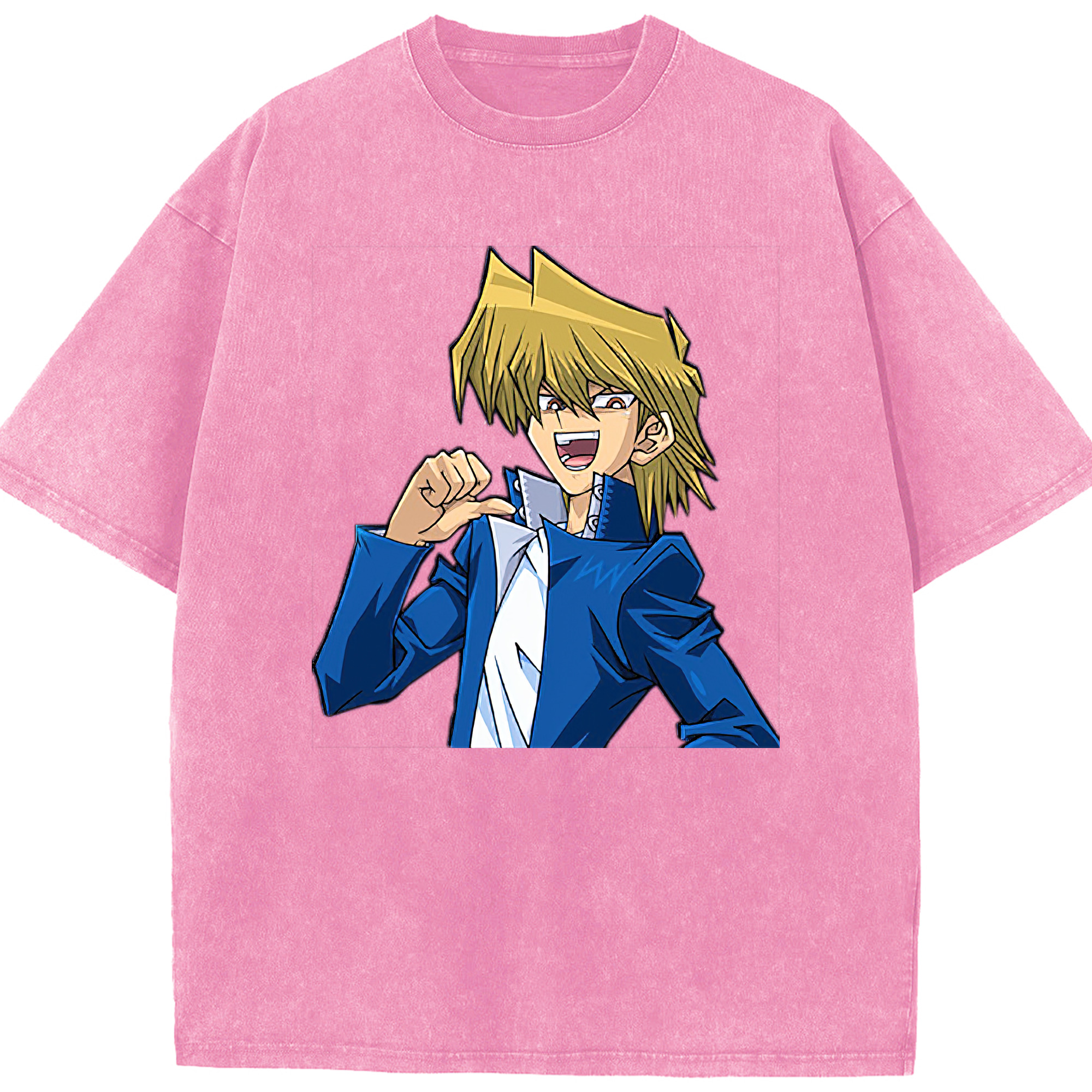 （画像用） 遊☆戯☆王 Yu-Gi-Oh! 綿100% ヴィンテージ風 半袖Tシャツ（フロントプリント）